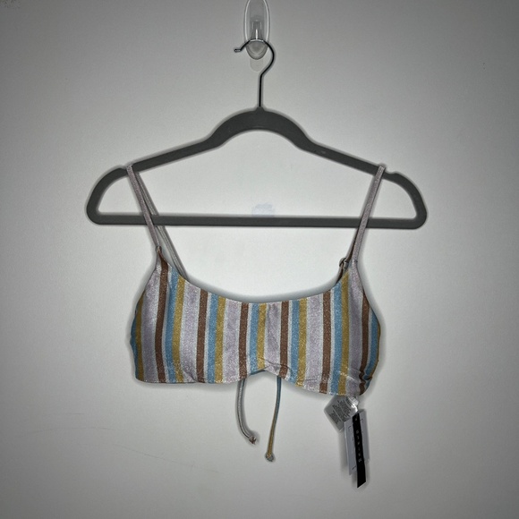 O'NEILL Women's Swimwear Heidi Stripe Surfside Swim Top - Picture 4 of 8